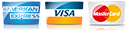 Visa and Mastercard accepted